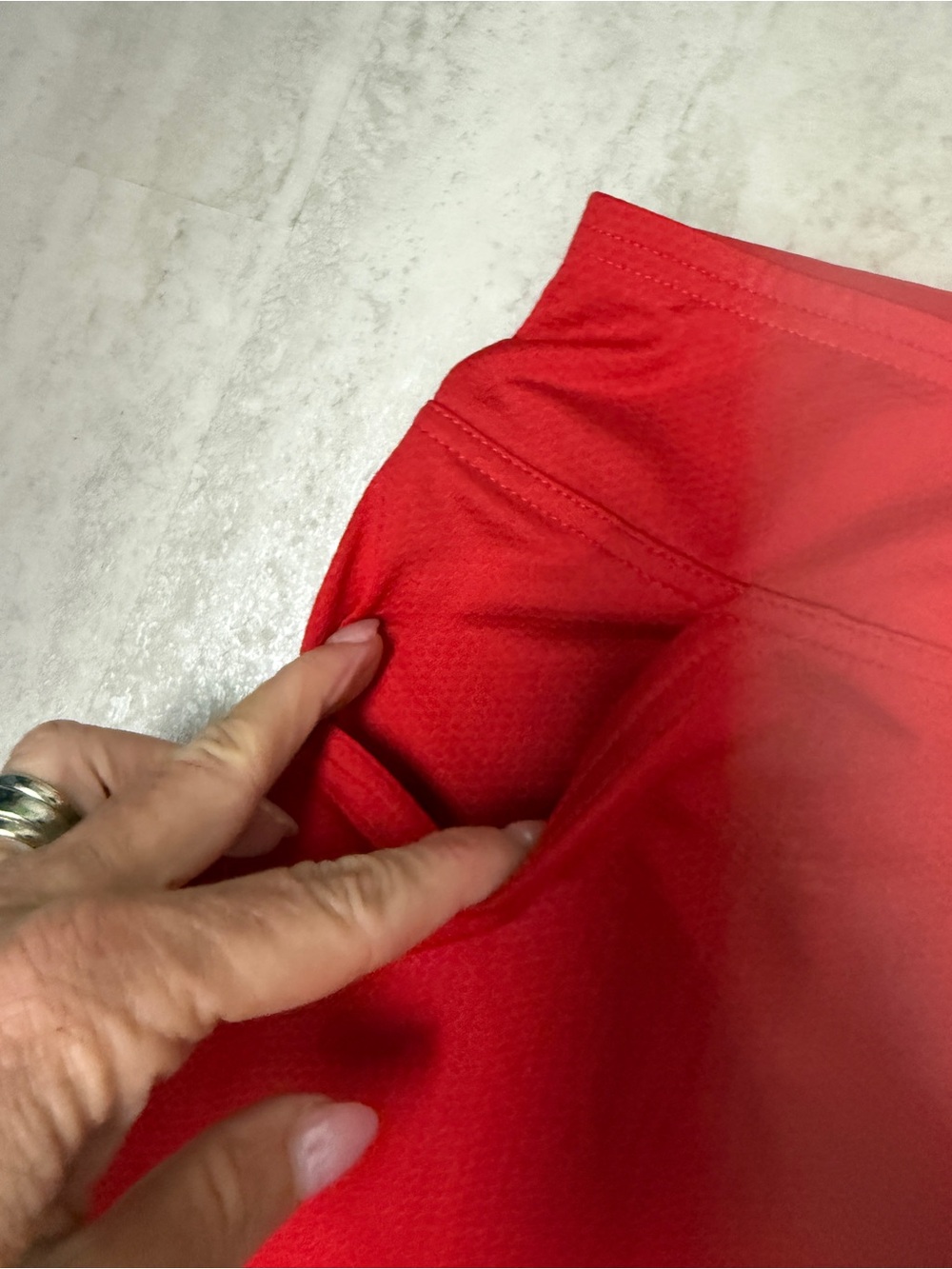 Jofit Golf skort lipstick red golf tennis pickleball 17" skirt - Picture 4 of 12